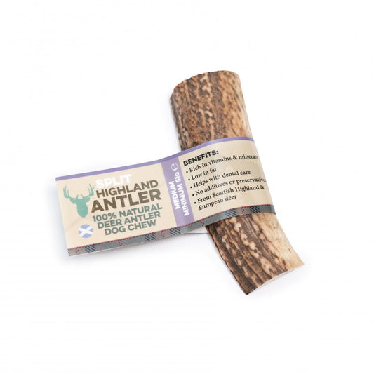 Antos Split Antlers for Dogs Large 81-120g